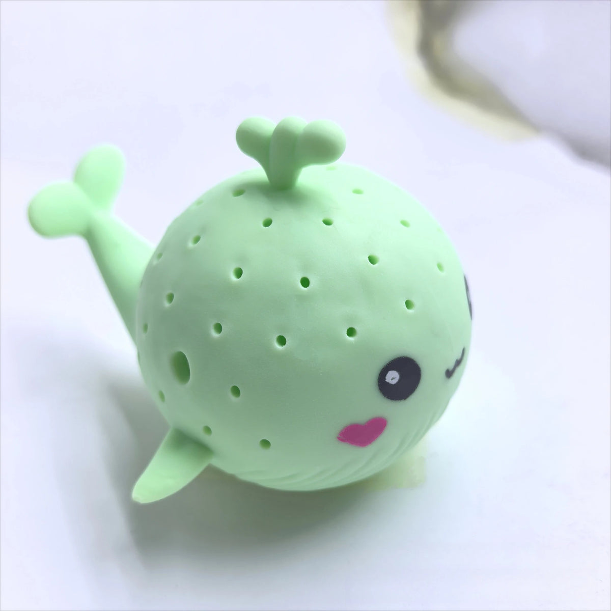 Brinquedo de Banho Baleia em Plástico Macio