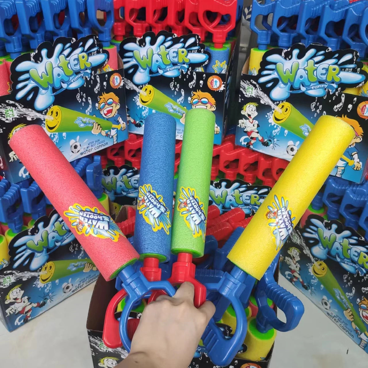 Kit 6 Lançadores de Espuma com Jato d’Água