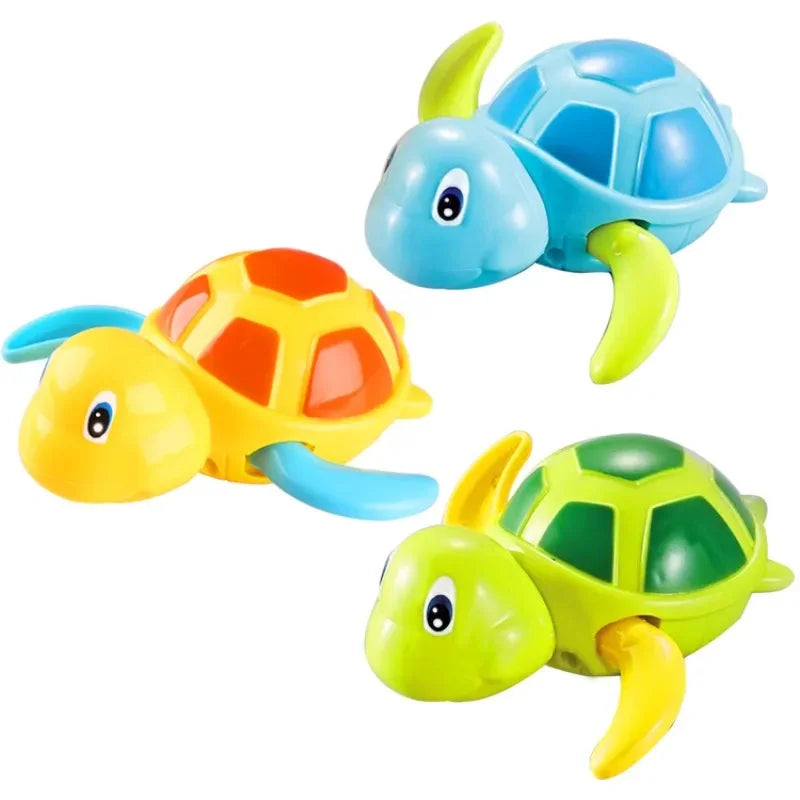 Brinquedo de Banho Tartaruga com Corda em Plástico
