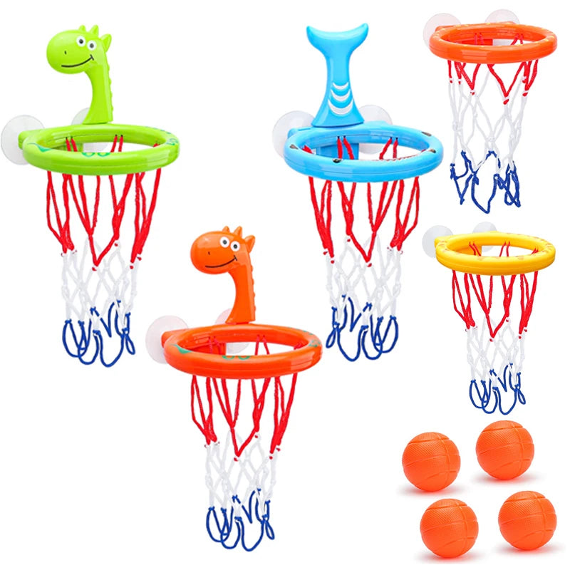 Mini Cesta de Basquete de Banho com Ventosa