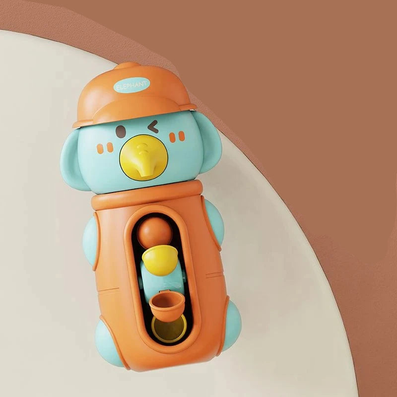 Brinquedo de Banho Infantil com Ventosa e Roda d’Água em ABS