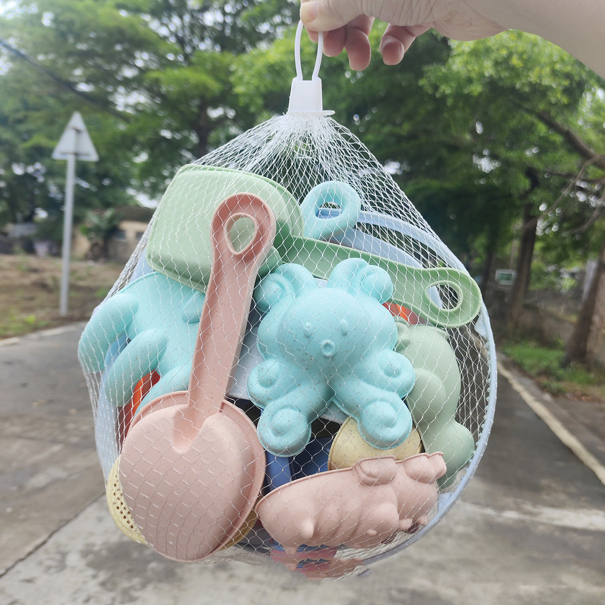 Kit Praia Infantil Dobrável
