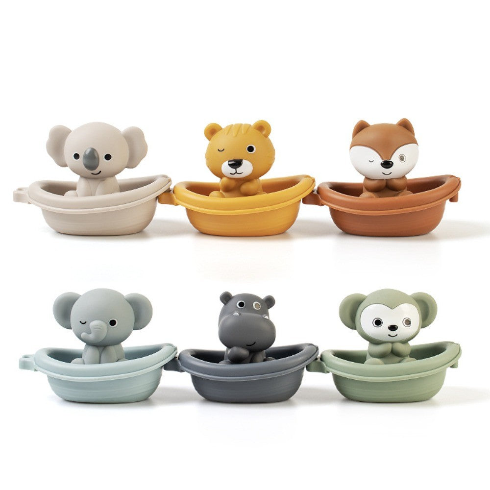 Kit Animais com Barquinho