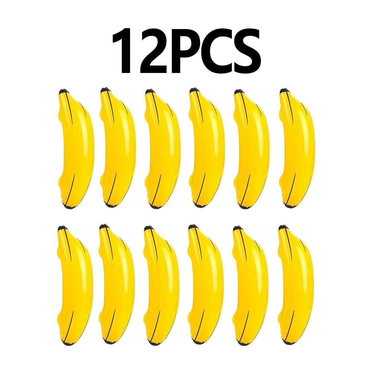 Pacote 12 Bananas Infláveis