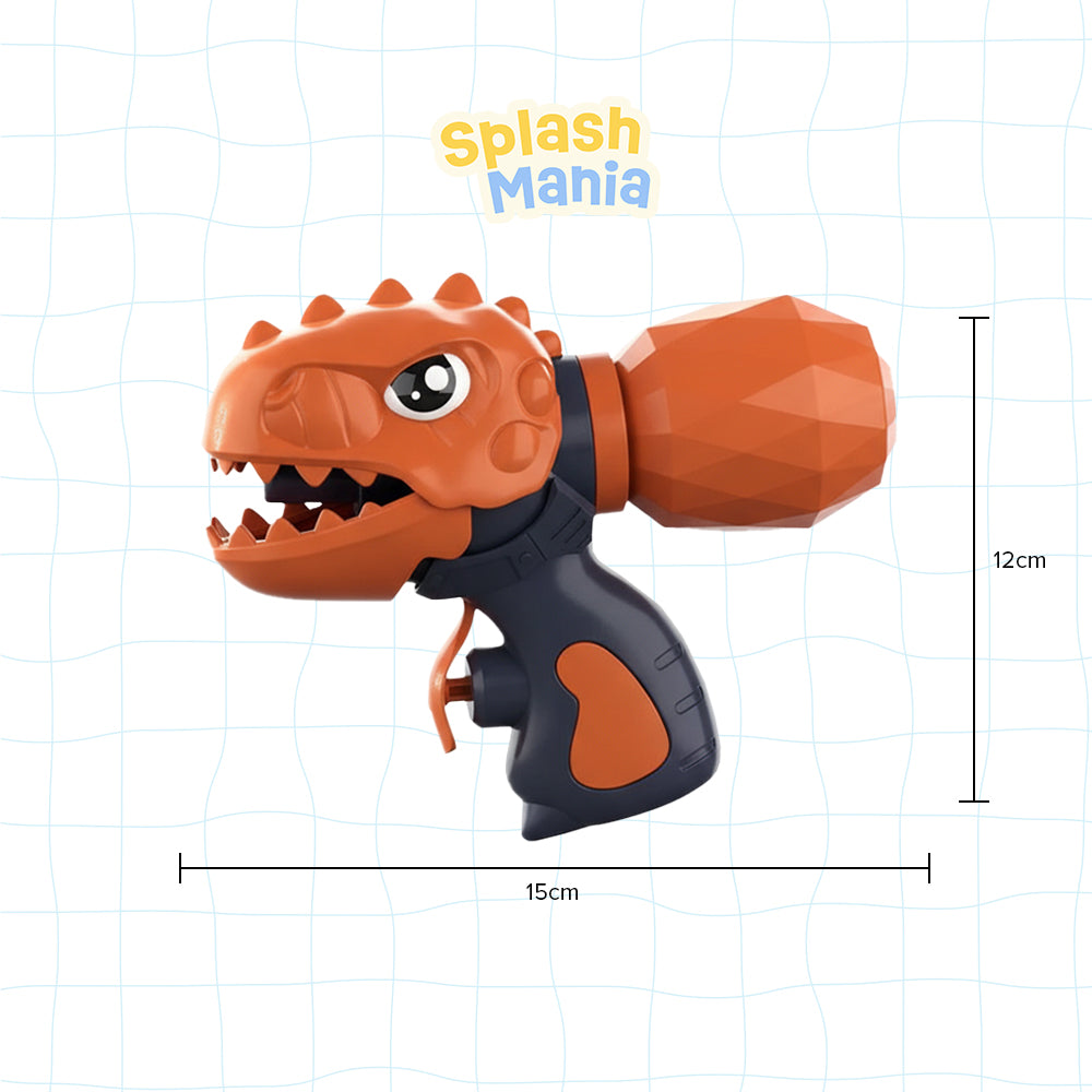 Pistola de Água Dinossauro Laranja