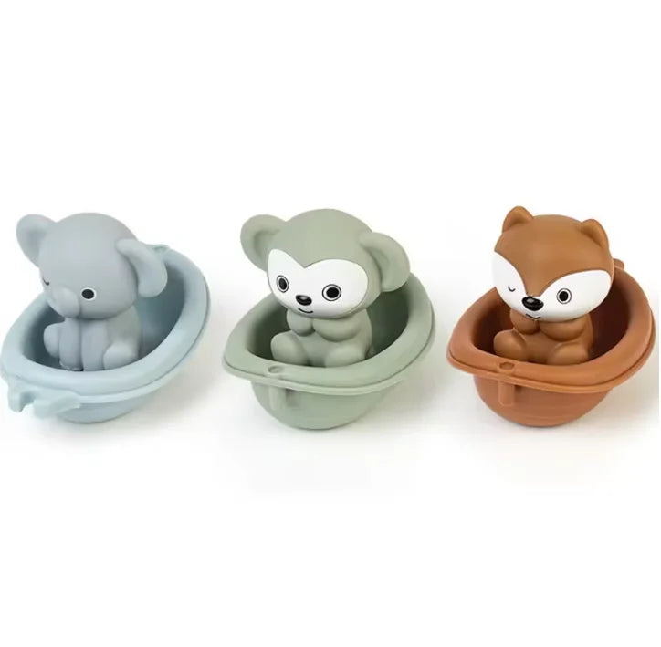Brinquedo de Banho Dinossauro em Silicone