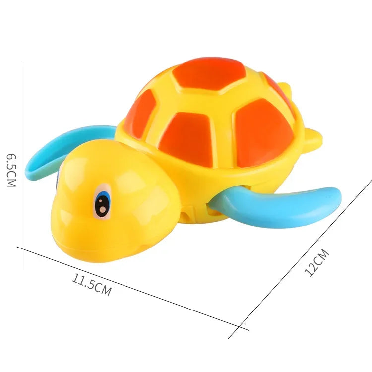 Brinquedo de Banho Tartaruga com Corda em Plástico