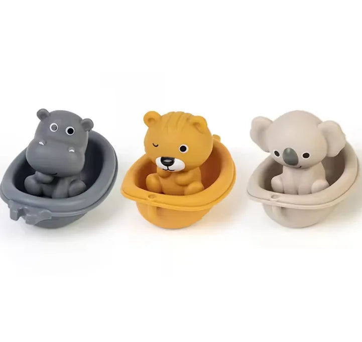 Brinquedo de Banho Dinossauro em Silicone