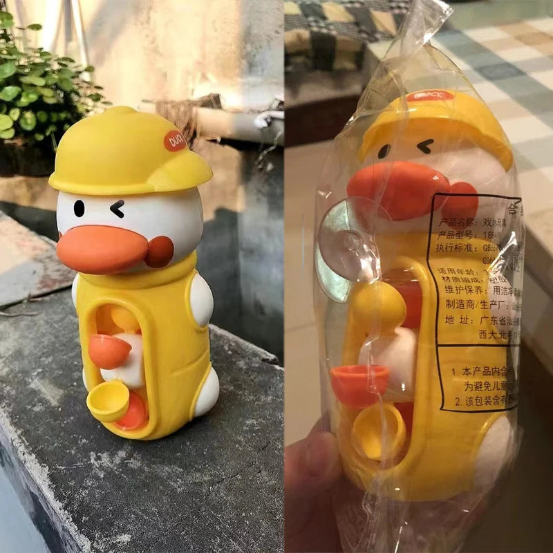 Brinquedo de Banho Infantil com Ventosa e Roda d’Água em ABS