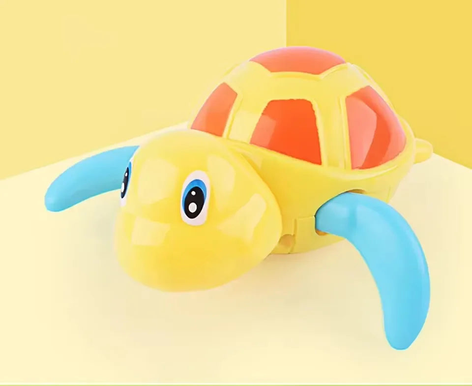Brinquedo de Banho Tartaruga com Corda em Plástico