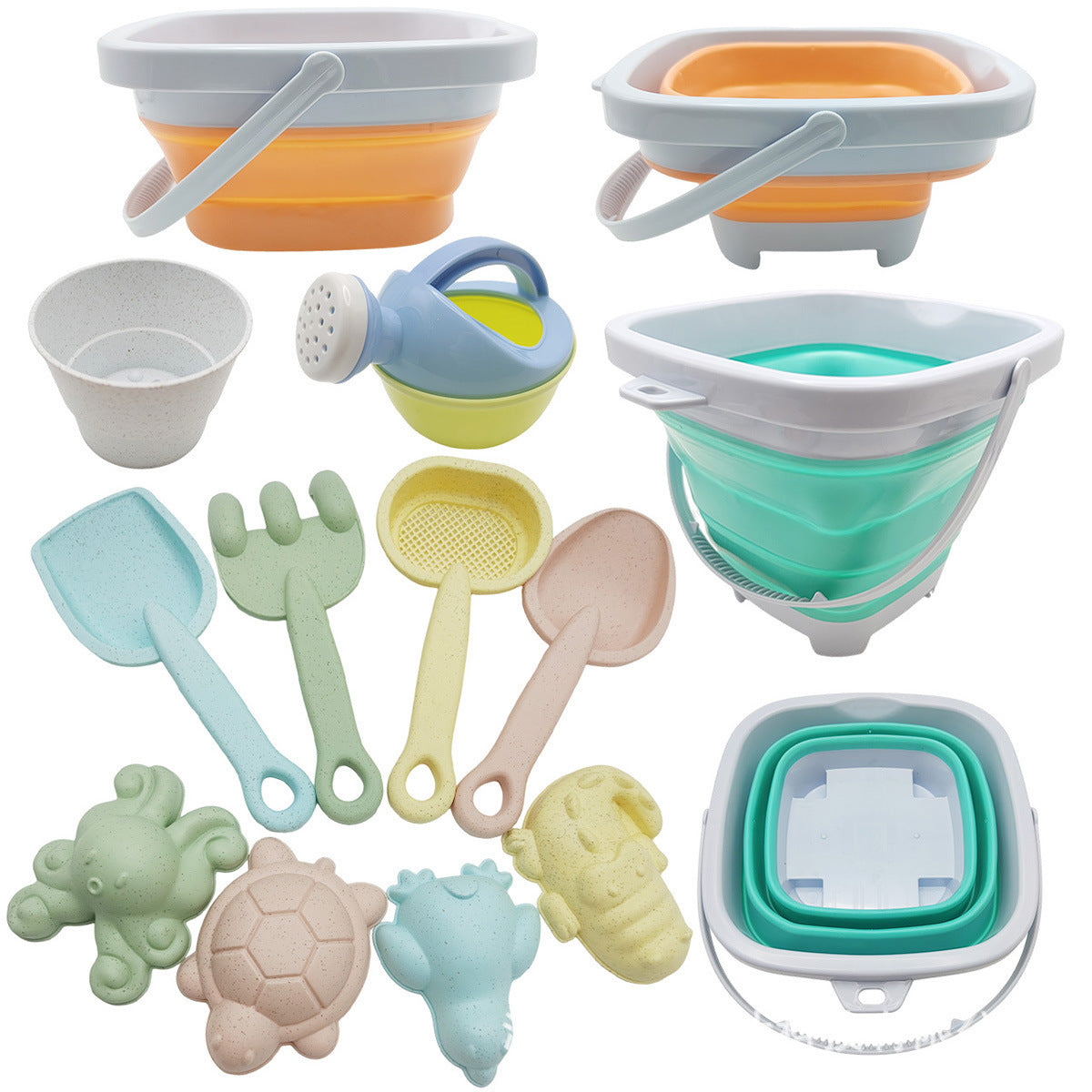 Kit Praia Infantil Dobrável